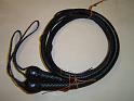 3ft Black 12 plait Matched pair of Signal Whips A